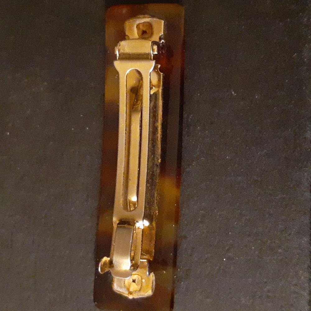 FENDI VINTAGE BARRETTE RARE AUTHENTIC - Picture 3 of 3